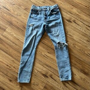 Levi's 501s Blue Skinny Jeans